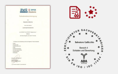 awg Certificate of Participation Landmaschinentechnik