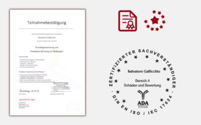 Grundlagenschulung und Praktische Schulung auf Multikopter