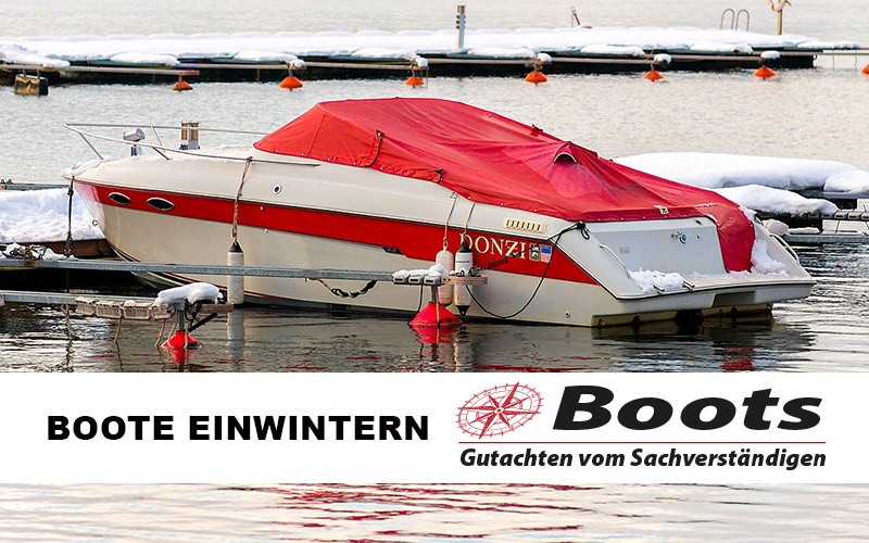 Boot / Yacht richtig einwintern