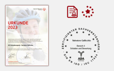 Urkunde 2023 | Special Olympics Switzerland